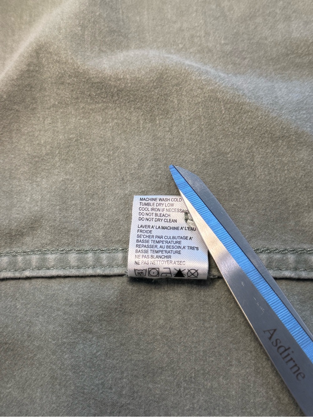 Trench Coat - Sage Green Women's Trench Coat - Picture 12 of 12